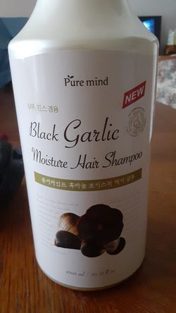 Pure mind black garlic shampoo
