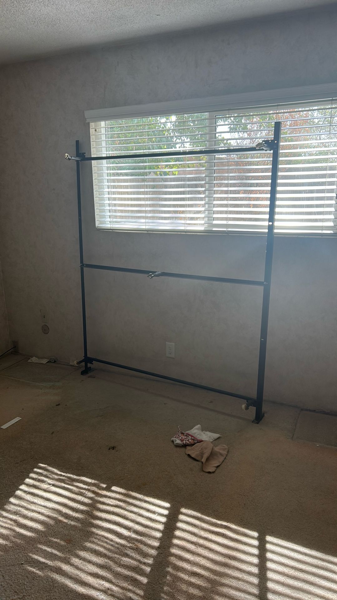 Bed Frame, & Boxspring Queen Sized