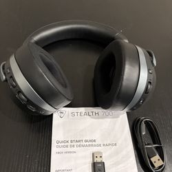 Turtle Beach Stealth 700 Gen 3 Wireless Multiplatform Amplified Gaming Headset for Xbox Series X|S, Xbox One, PC, PS5, Mobile – 60mm Drivers, AI Noise