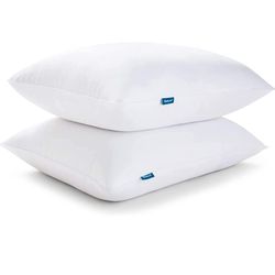 Pillows Queen Size Set of 2 - Queen Pillows 2 Pack Hotel Quality Bed Pillows for Sleeping Soft and Supportive Pillows for Side, Back Sleepers