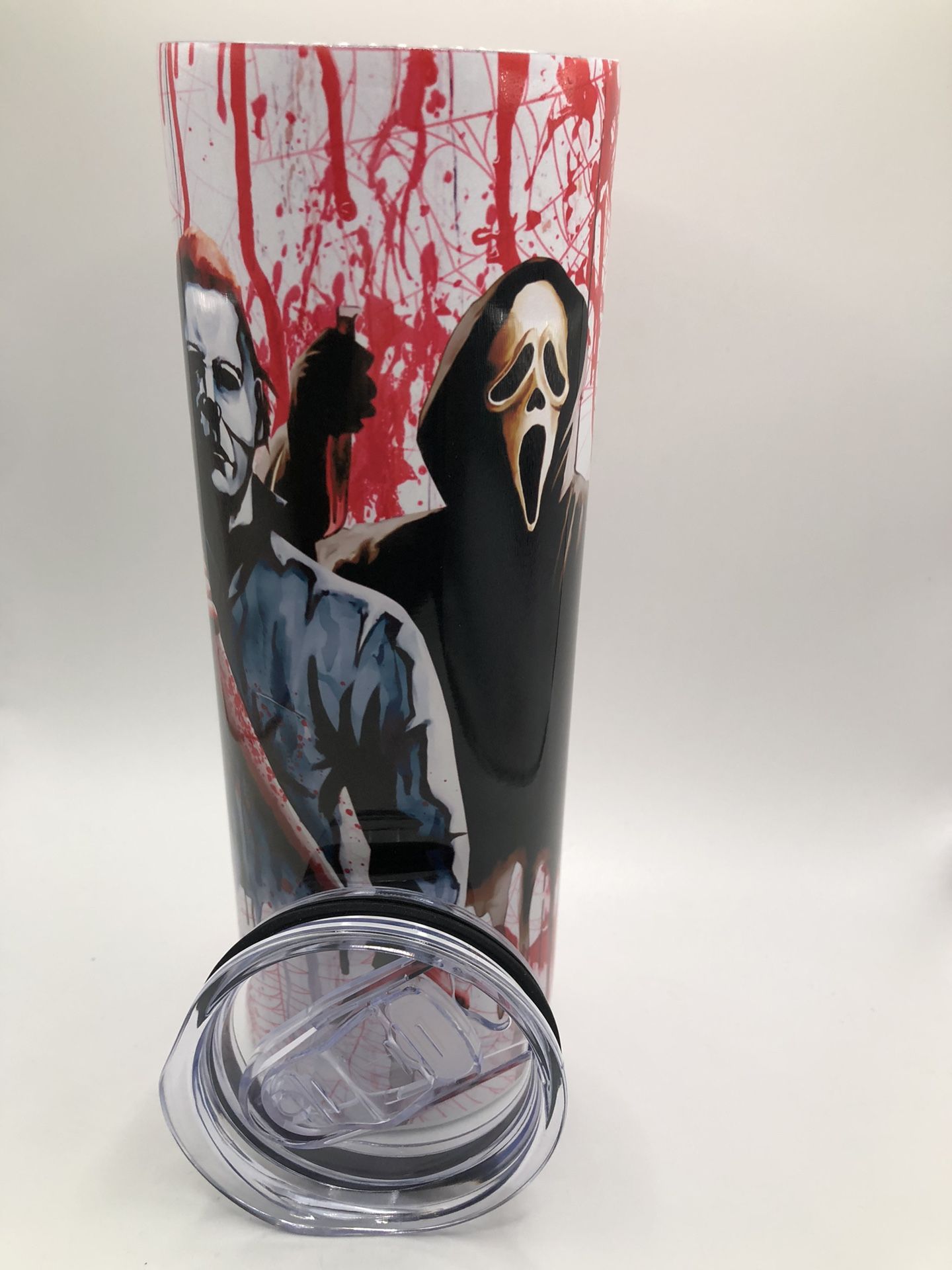 Horror Tumbler Scary Tumbler Bloody Coffee Cup New In Box 