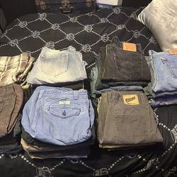 Lot of Size 33/34 Shorts & Pants