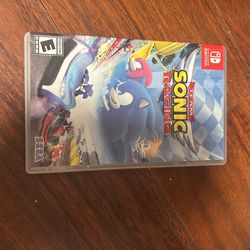 Nintendo Switch team sonic racing game
