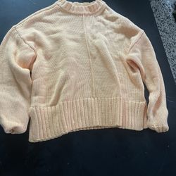 A New Day Tangerine Sweater XS