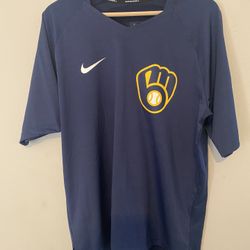 Milwaukee Brewers Nike Dri Fit