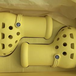MSCHF Yellow Croc Boots