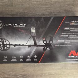 New Minelab Manticore 