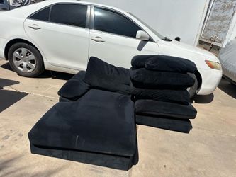 Pieces of couch