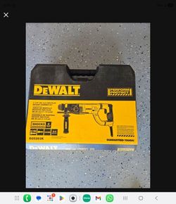 DEWALT SDS Rotary Hammer Drill, Vibration Control Shocks, Corded (D25263K