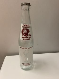 Washington Redskins 1983 Championship Coca-cola bottle