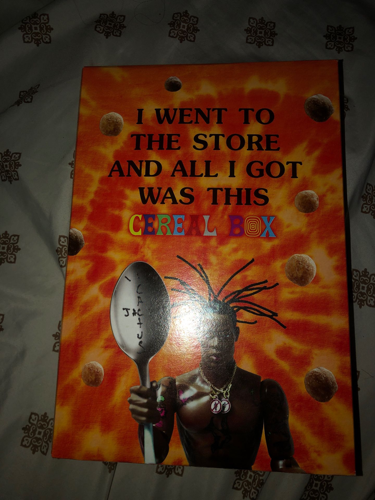 Travis Scott limited edition cereal