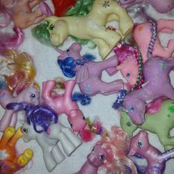 Lot Of Mixed Generation 1-3 My Lil Pony S