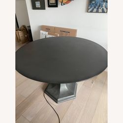 **RARE** RH Black Belgian Steel 59” Dining Table 🔥GREAT DEAL🔥