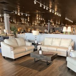 Leather Sofa And Loveseat