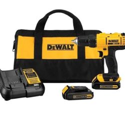 DeWalt 20V MAX 1/2 in. Brushed Cordless Compact Drill Kit (Battery & Charger)