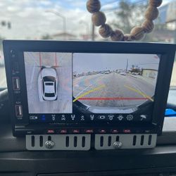 Double Din Car Stereo with CarPlay and Android Auto