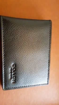 Small coach wallet