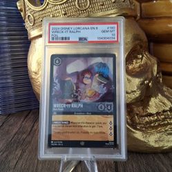 2024 DISNEY LORCANA EN 6 WRECK IT RALPH FOIL - PSA - GEM MINT 10