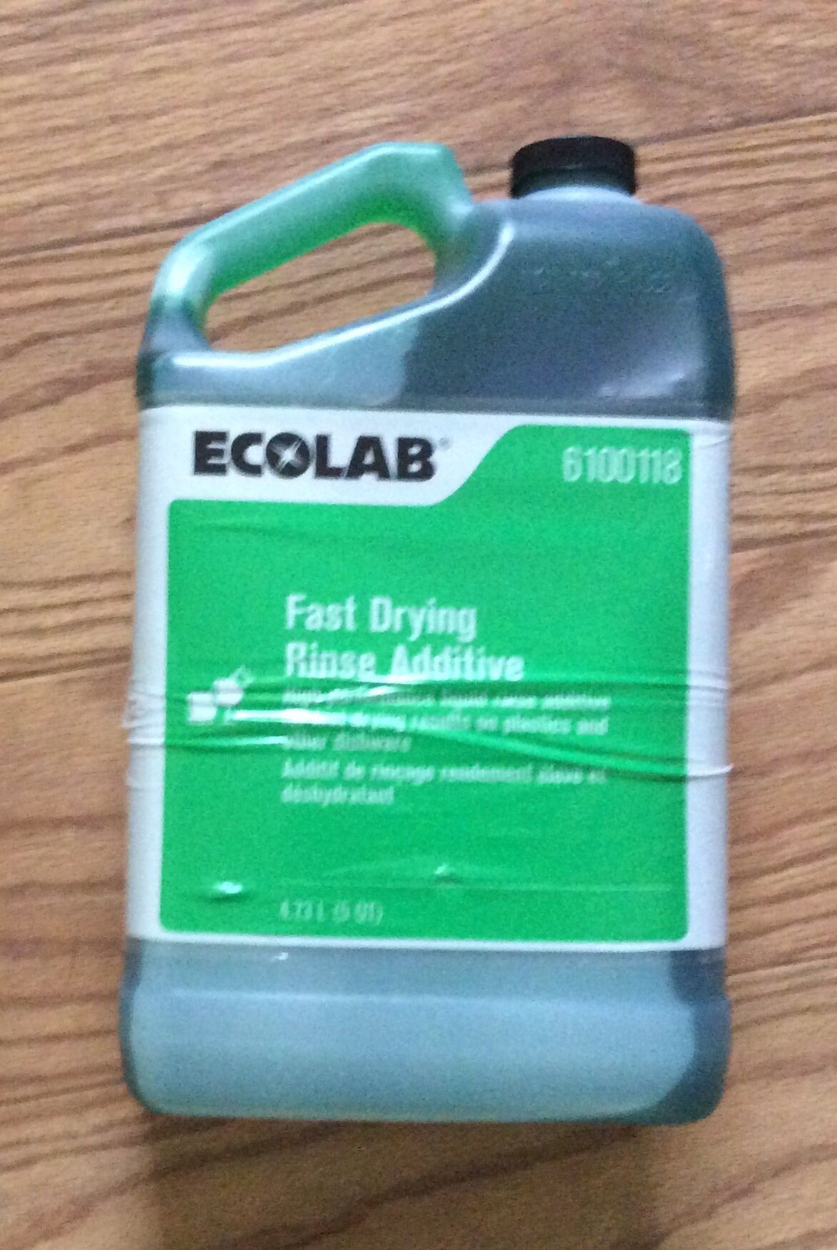 Ecolab® Fast Drying Rinse Additive - 5 Qt
