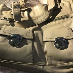 Tan Nice Marc Jacobs Authentic leather handbag