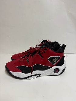 Shaq Basketball Sneakers Red Black White