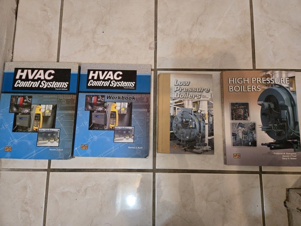 HVAC And Boiler Textbooks