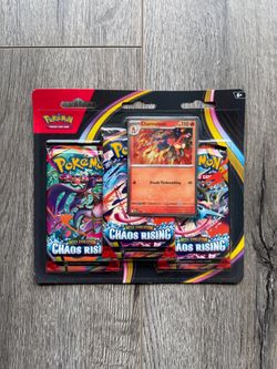 Pokémon Mega Evolution Chaos Rising 3-Pack Blister