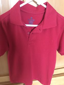 Chaps boys collared shirt size 5