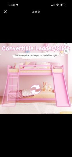 Twin bunk bed