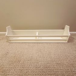 Pottery Barn Kids White Floating Shelf