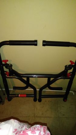 The Rack work out station