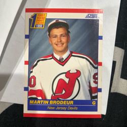 Martin Brodeur NHL trading card