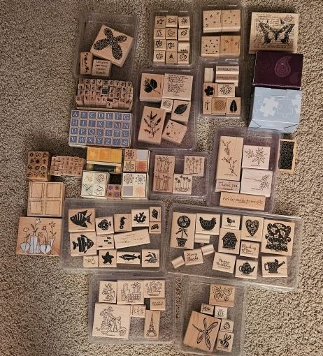 STAMP SETS AND PAPER PUNCHES