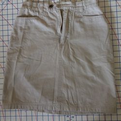 Women's Kahki Skirt Size 10