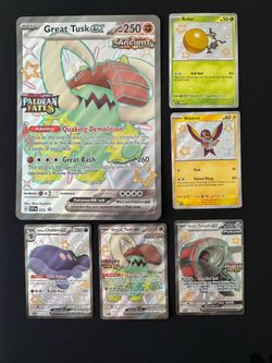 Paldean Fates Freshly Pulled & Sleeved.
