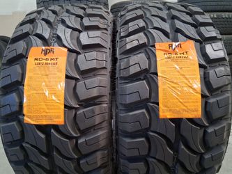 ( 2 TIRES  ) 33X12.50R22 RED DIRT ROAD MUD TERRAIN