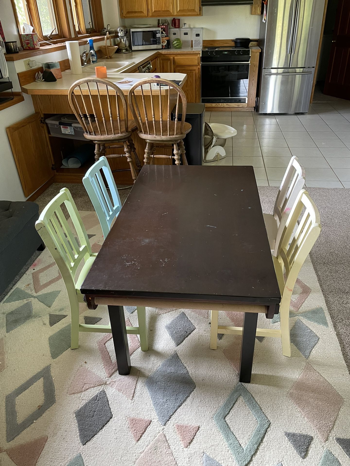 Crate & Barrel Children’s Table And 4 Chairs