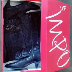 Impo Stretch Emmett Knee High Boots With Heal Size 8M
