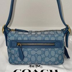 Coach Blue Demi Bag 