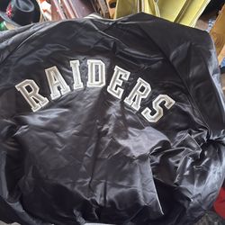 Vintage 80's Oakland Raiders Jacket