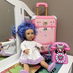 Baby Doll With Travel Bag 