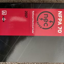 NFPA 70 National Electric Code Book.