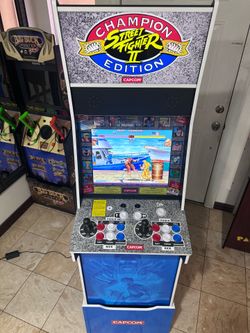 Arcade 1UP Street Fighter Championship Edition-Big Blue