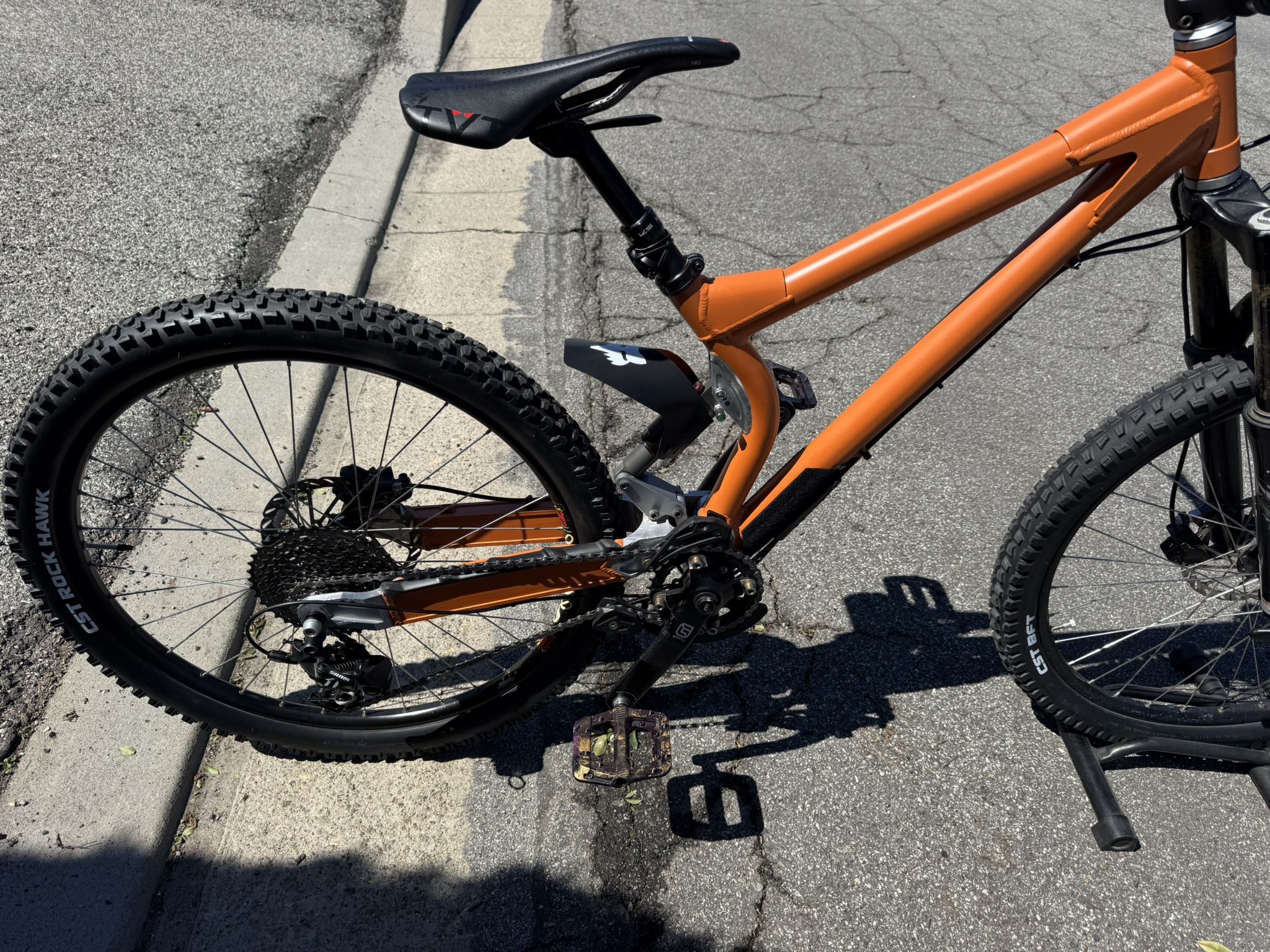 Trade My Two Full Suspension Prototype Orange All Mountain Bike And My 2015 5.0 Meastro X Giant Full Suspension