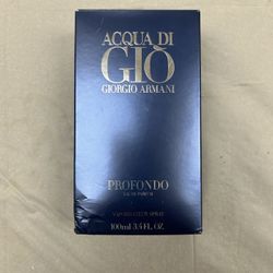 Acqua Di Gio Profondo Cologne 100ml