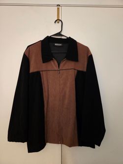 Briggs New York Two-Tone Zip-Up Jacket