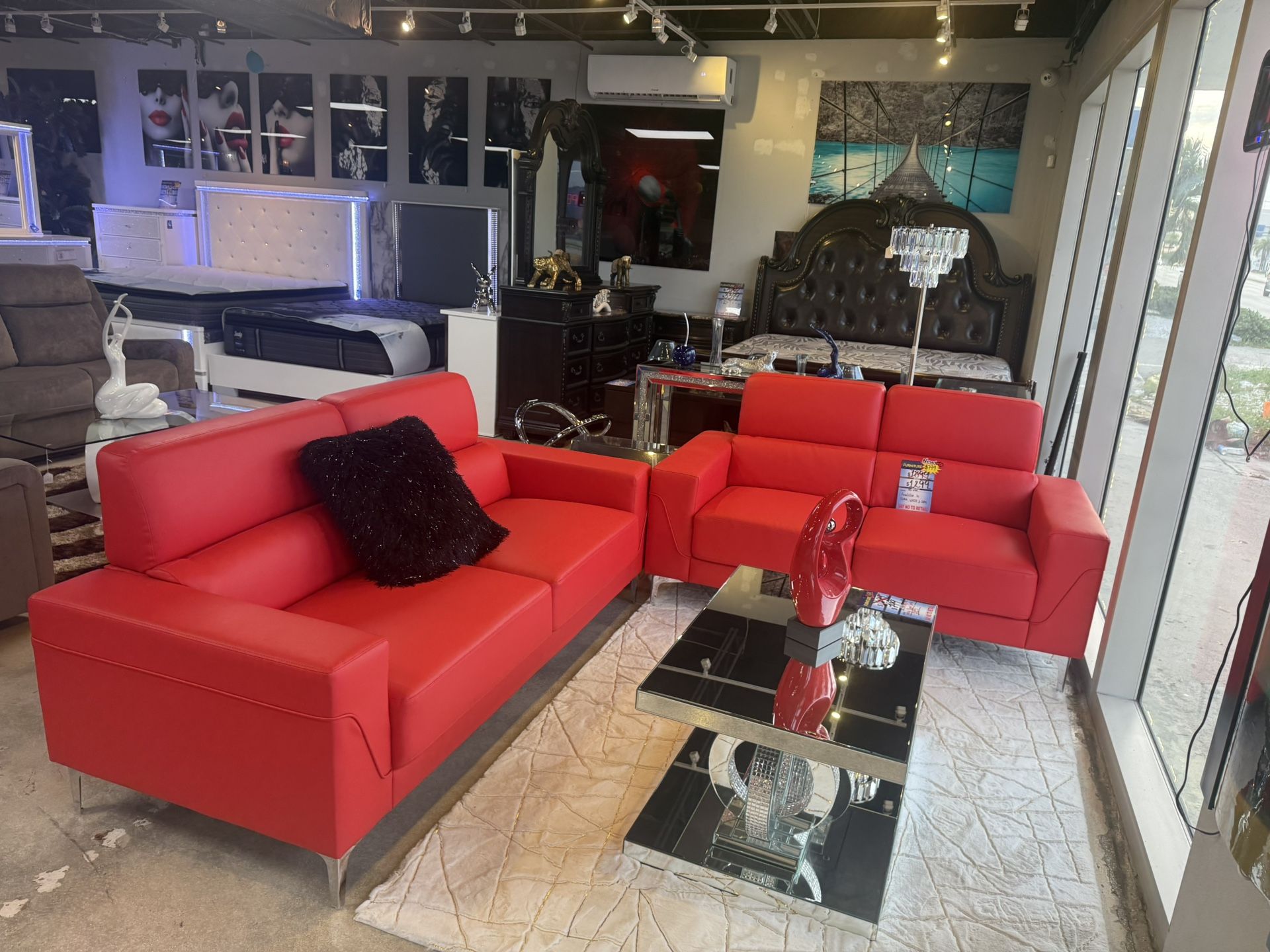 Hurry In And Get This 2 Pc Sofa Love For Only $599