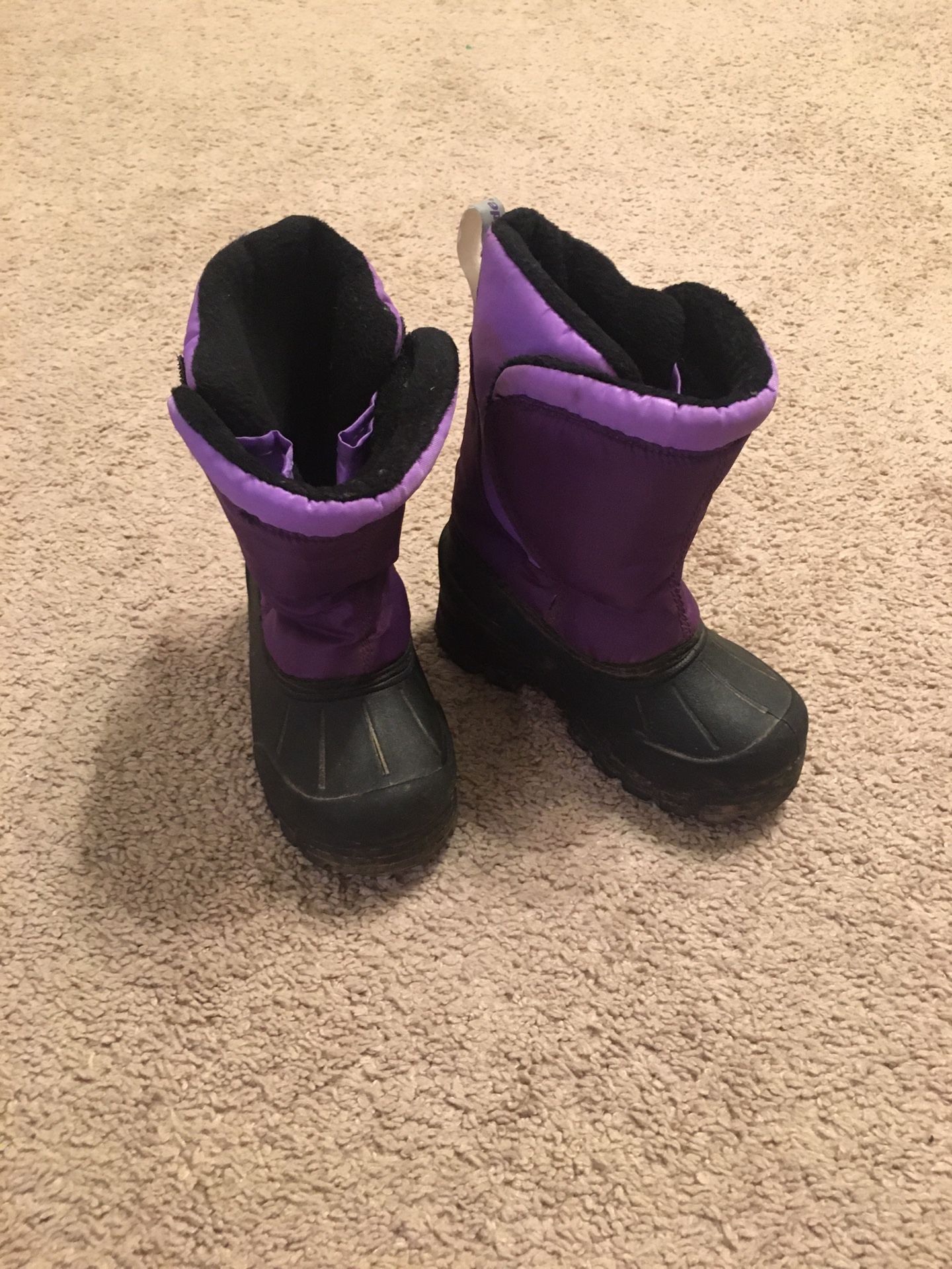 Toddler Girls Snow Boots Size 9 