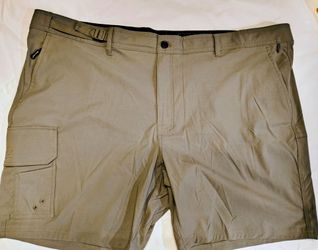 Real Tree Men's Khaki Cargo Fishing Shorts