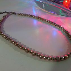 Vintage Napier Necklace ....Gold Plated Pearl's.